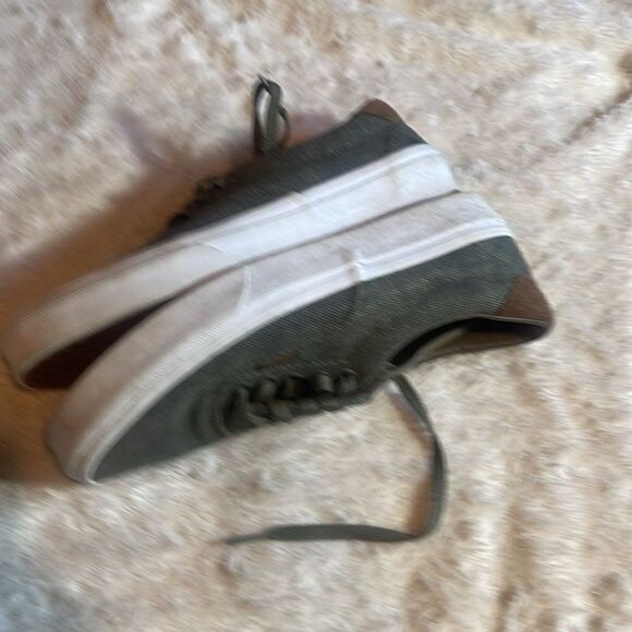 VANS Era Birds Olive Green Brown Low Top Canvas /leather  M8 W9.5 - Picture 8 of 9